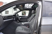 USED 2021 21 VOLKSWAGEN TOUAREG 3.0 TSI V6 Black Edition SUV 5dr Petrol Tiptronic 4Motion Euro 6 (s/s) (340 ps) Electric Panoramic Sunroof | 2 Keys | Full Service History | Satellite Navigation | Park Assist | Full Black Leather Interior | 21&rdquo; Alloys in Black | Privacy Glass | Silicon Grey Metallic Paint | Ambient Light Pack for R-Line Coloured | MOT Valid (14/09/2026)