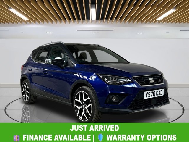 2020 70 SEAT ARONA 1.0 TSI GPF FR Sport SUV 5dr Petrol Manual Euro 6 (s/s) (115 ps) Bluetooth | Climate Control