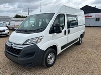 USED 2017 67 CITROEN RELAY 35 HDI L2 H2 CREWVAN DIRECT MOD 64000 MILES CREW VAN * CAMPER CONVERSION *