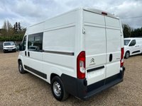 USED 2017 67 CITROEN RELAY 35 HDI L2 H2 CREWVAN DIRECT MOD 64000 MILES CREW VAN * CAMPER CONVERSION *