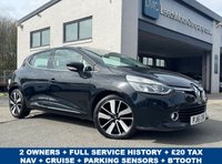 USED 2016 16 RENAULT CLIO 1.5 dCi Dynamique S Nav Hatchback 5dr Diesel Manual Euro 6 (s/s) (90 ps) 2 OWNERS -- FULL SERVICE HISTORY -- SAT NAV -- SENSORS -- CRUISE -- &pound;20 TAX