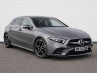 USED 2020 70 MERCEDES-BENZ A-CLASS 2.0 A35 AMG (Executive) Hatchback 5dr Petrol SpdS DCT 4MATIC Euro 6 (s/s) (306 ps) PARKING SENSORS, HEATED SEATS