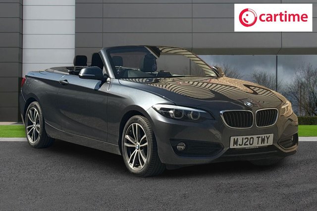 View our BMW 2 Series 2.0 218d Sport Convertible 2dr Diesel Auto Euro 6 (s/s) (150 ps) Rear Park Distance Control, Heated Front Seats, BMW Navigation, 17In Alloys, Electrically Adjustable Door Mirrors