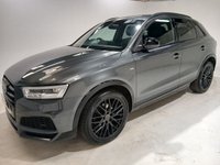 USED 2018 18 AUDI Q3 2.0 TDI Black Edition SUV 5dr Diesel Manual Euro 6 (s/s) (150 ps) 