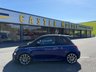 USED 2016 66 ABARTH 595 1.4 T-Jet Turismo Hatchback 3dr Petrol Auto Euro 6 (165 bhp) Beautiful two tone paint Scorpione Black over Podium Blue metallic, classic Tan Abarth leather sport seats.