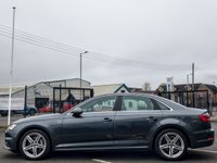 USED 2017 17 AUDI A4 2.0 TDI ultra S line Saloon 4dr Diesel S Tronic Euro 6 (s/s) (190 ps) 