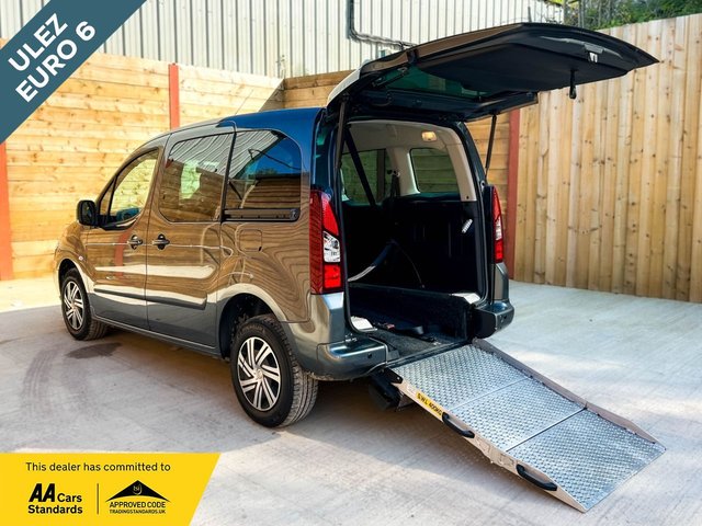 View our Citroen Berlingo 3 Seat Wheelchair Accessible Disabled Access Vehicle WAV