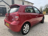 USED 2012 62 NISSAN MICRA 1.2 12V Tekna Hatchback 5dr Petrol Manual Euro 5 (80 ps) ONE OWNER 2 KEYS FSH PAN ROOF