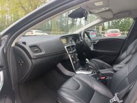 USED 2014 14 VOLVO V40 1.6 D2 SE Lux Nav Hatchback 5dr Diesel Manual Euro 5 (s/s) (115 ps) SAT NAV BLIS HEATED LEATHER
