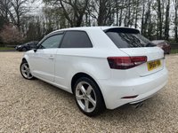USED 2016 66 AUDI A3 2.0 TDI S line Hatchback 3dr Diesel Manual quattro Euro 6 (s/s) (150 ps) GLACIER WHITE 2KEYS FULL HIST