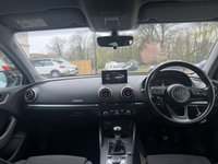 USED 2016 66 AUDI A3 2.0 TDI S line Hatchback 3dr Diesel Manual quattro Euro 6 (s/s) (150 ps) GLACIER WHITE 2KEYS FULL HIST