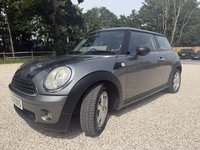 USED 2009 09 MINI HATCH 1.4 One Graphite Hatchback 3dr Petrol Manual Euro 4 (95 ps) 2 KEYS & SERVICE HISTORY