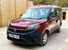 USED 2019 68 FIAT DOBLO 3 Seat Wheelchair Accessible Disabled Access Vehicle WAV 