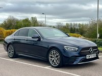 USED 2023 72 MERCEDES-BENZ E-CLASS 2.0 E220dh MHEV AMG Line (Premium) Saloon 4dr Diesel Hybrid G-Tronic+ Euro 6 (s/s) (220 ps) FULL MERCEDES DEALER HISTORY
