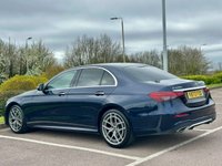 USED 2023 72 MERCEDES-BENZ E-CLASS 2.0 E220dh MHEV AMG Line (Premium) Saloon 4dr Diesel Hybrid G-Tronic+ Euro 6 (s/s) (220 ps) FULL MERCEDES DEALER HISTORY