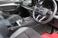 USED 2018 68 AUDI Q5 2.0 TDI 40 S line SUV 5dr Diesel S Tronic quattro Euro 6 (s/s) (190 ps) - EURO 6 - ULEZ, SAT NAV, HTD/LEATHER/ALCANTARA, E/TAILGATE, LEDS, 19" ALLOYS, P/SENSORS, CRUISE, DAB & BLUETOOTH