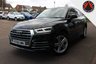 USED 2018 68 AUDI Q5 2.0 TDI 40 S line SUV 5dr Diesel S Tronic quattro Euro 6 (s/s) (190 ps) - EURO 6 - ULEZ, SAT NAV, HTD/LEATHER/ALCANTARA, E/TAILGATE, LEDS, 19" ALLOYS, P/SENSORS, CRUISE, DAB & BLUETOOTH