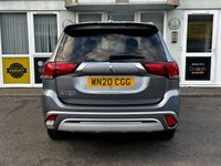 USED 2020 20 MITSUBISHI OUTLANDER 2.4h TwinMotor 13.8kWh Exceed SUV 5dr Petrol Plug-in Hybrid CVT 4WD Euro 6 (s/s) (224 ps) Full Service History  |  Only 2 Owners From Brand New  |  Set of 2 Keys