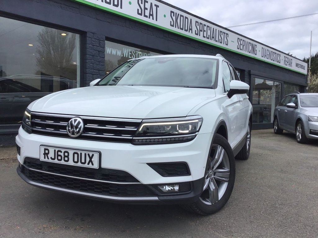 USED 2018 68 VOLKSWAGEN TIGUAN 2.0 TDI SEL SUV 5dr Diesel DSG 4Motion Euro 6 (s/s) (150 ps) 