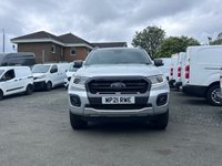 USED 2021 21 FORD RANGER 2.0 EcoBlue Wildtrak Pickup Double Cab 4dr Diesel Auto 4WD Euro 6 (s/s) (213 ps) ULEZ/CRUISE/AUTO/CANOPY/BLUETOOTH