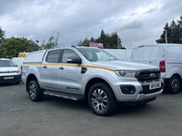 USED 2021 21 FORD RANGER 2.0 EcoBlue Wildtrak Pickup Double Cab 4dr Diesel Auto 4WD Euro 6 (s/s) (213 ps) ULEZ/CRUISE/AUTO/CANOPY/BLUETOOTH