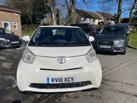 USED 2010 10 TOYOTA IQ 1.0 VVT-i Hatchback 3dr Petrol Manual Euro 4 (68 bhp) &pound;20 A YEAR TAX + 1 FORMER KEEPER