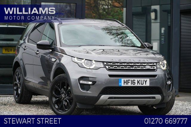View our LAND ROVER DISCOVERY SPORT