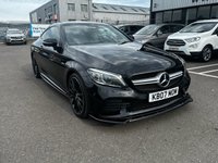 USED 2020 07 MERCEDES-BENZ C-CLASS 3.0 C43 V6 AMG (Premium Plus) Coupe 2dr Petrol G-Tronic+ 4MATIC Euro 6 (s/s) (390 ps) DIGITAL COCKPIT, LEATHER INTERIOR, HEATED SEATS