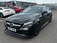 USED 2020 07 MERCEDES-BENZ C-CLASS 3.0 C43 V6 AMG (Premium Plus) Coupe 2dr Petrol G-Tronic+ 4MATIC Euro 6 (s/s) (390 ps) DIGITAL COCKPIT, LEATHER INTERIOR, HEATED SEATS