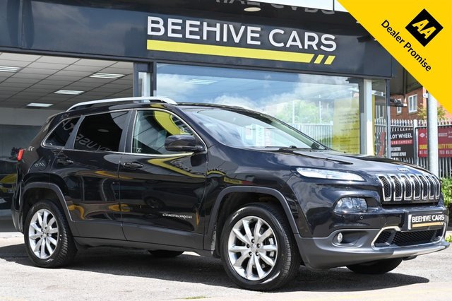 View our Jeep Cherokee 2.2 MultiJetII Limited SUV 5dr Diesel Auto 4WD Euro 6 (s/s) (200 ps)