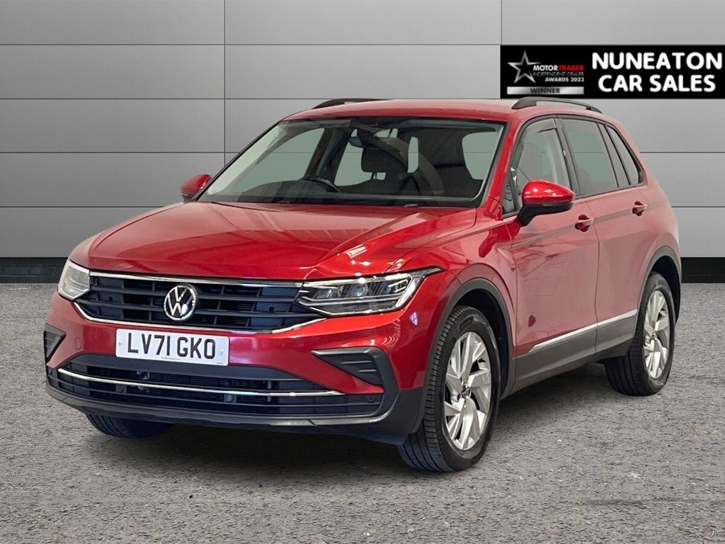 USED 2021 71 VOLKSWAGEN TIGUAN 1.5 TSI Life SUV 5dr Petrol Manual Euro 6 (s/s) (150 ps) Sat Nav