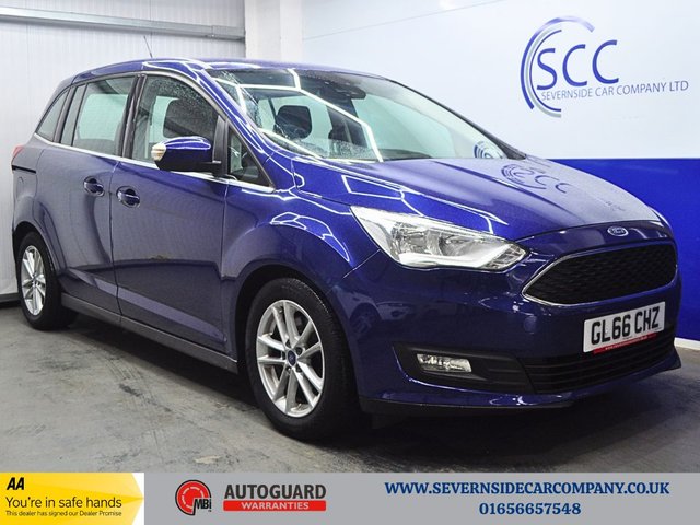 2016 66 Ford Grand C-Max 1.5 TDCi Zetec MPV 5dr Diesel Manual Euro 6 (s/s) (120 ps)