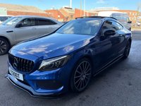 USED 2017 Y MERCEDES-BENZ C-CLASS 2.1 C220d AMG Line (Premium) Coupe 2dr Diesel G-Tronic+ Euro 6 (s/s) (170 ps) 