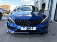 USED 2017 Y MERCEDES-BENZ C-CLASS 2.1 C220d AMG Line (Premium) Coupe 2dr Diesel G-Tronic+ Euro 6 (s/s) (170 ps) 