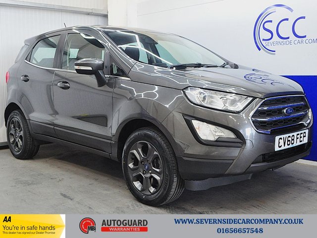 2018 68 Ford Ecosport 1.0T EcoBoost Zetec SUV 5dr Petrol Manual Euro 6 (s/s) (125 ps)