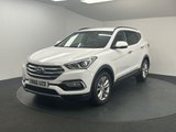 USED 2016 66 HYUNDAI SANTA FE 2.2 CRDi Blue Drive Premium SUV 5dr Diesel Auto 4WD Euro 6 (s/s) (200 ps) FULL SERVICE HISTORY  + REAR CAM
