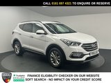 USED 2016 66 HYUNDAI SANTA FE 2.2 CRDi Blue Drive Premium SUV 5dr Diesel Auto 4WD Euro 6 (s/s) (200 ps) FULL SERVICE HISTORY  + REAR CAM