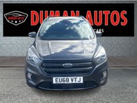 USED 2018 68 FORD KUGA 1.5T EcoBoost GPF ST-Line X SUV 5dr Petrol Manual Euro 6 (s/s) (150 ps) PANORAMIC SUNROOF+ FULL SERVICE HISTORY+ 19 INCH ALLOY WHEEL+ PRIVATE GLASS+ PARKING SENSORS+ MULTI CONTROL STEARING WHEEL+ CRUISE CONTROL+ AUTO HEADLIGHTS+ SAT NAV+ DAB+ BLUETOOTH+ CD PLAYER+ DUAL CLIMATE CONTROL+ HEATED FRONT SEATS+ ELECTRONIC PARKING BRAKE+ START/STOP+ KEYLESS+ HALF LEATHER TRIM+ AUTO TAILGATE+ SPARE WHEEL+