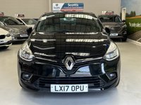 USED 2017 17 RENAULT CLIO 1.5 dCi Dynamique S Nav Hatchback 5 Door Diesel Manual Black Euro 6  DAB RADIO+REAR SENSORS+HALF LEATHER