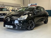 USED 2017 17 RENAULT CLIO 1.5 dCi Dynamique S Nav Hatchback 5 Door Diesel Manual Black Euro 6  DAB RADIO+REAR SENSORS+HALF LEATHER