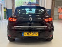 USED 2017 17 RENAULT CLIO 1.5 dCi Dynamique S Nav Hatchback 5 Door Diesel Manual Black Euro 6  DAB RADIO+REAR SENSORS+HALF LEATHER