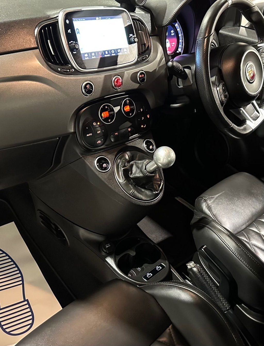 USED 2022 71 ABARTH 595 1.4 T-Jet Turismo 70th Hatchback 3dr Petrol Manual Euro 6 (165 bhp) 