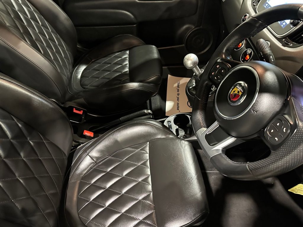 USED 2022 71 ABARTH 595 1.4 T-Jet Turismo 70th Hatchback 3dr Petrol Manual Euro 6 (165 bhp) 