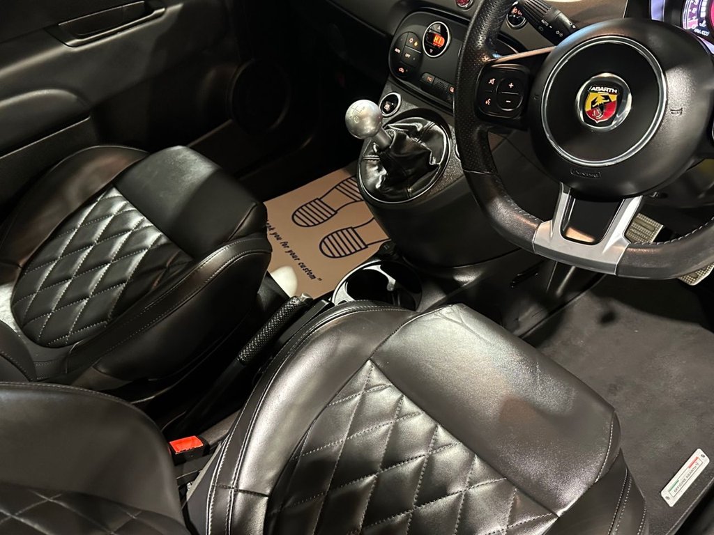USED 2022 71 ABARTH 595 1.4 T-Jet Turismo 70th Hatchback 3dr Petrol Manual Euro 6 (165 bhp) 