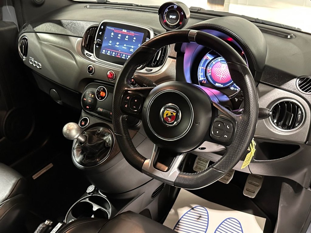 USED 2022 71 ABARTH 595 1.4 T-Jet Turismo 70th Hatchback 3dr Petrol Manual Euro 6 (165 bhp) 