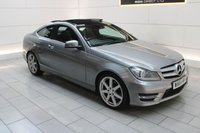 USED 2014 64 MERCEDES-BENZ C-CLASS 2.1 C250 CDI AMG Sport Edition Coupe 2dr Diesel G-Tronic+ (stop/start) (204 ps) [PAN ROOF] 