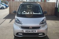 USED 2014 F SMART FORTWO 1.0 Grandstyle Cabriolet 2dr Petrol SoftTouch Euro 5 (84 bhp) WELL MAINTAINED 11 SERVICES