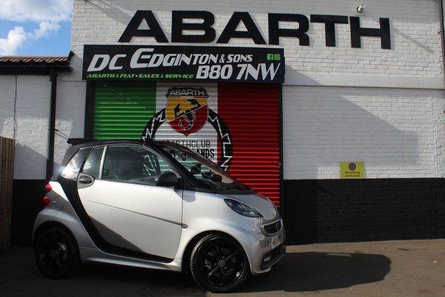 2014 F Smart Fortwo 1.0 Grandstyle Cabriolet 2dr Petrol SoftTouch Euro 5 (84 bhp)