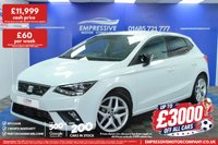 USED 2020 70 SEAT IBIZA 1.0 TSI FR Hatchback 5dr Petrol Manual Euro 6 (s/s) (110 ps) 