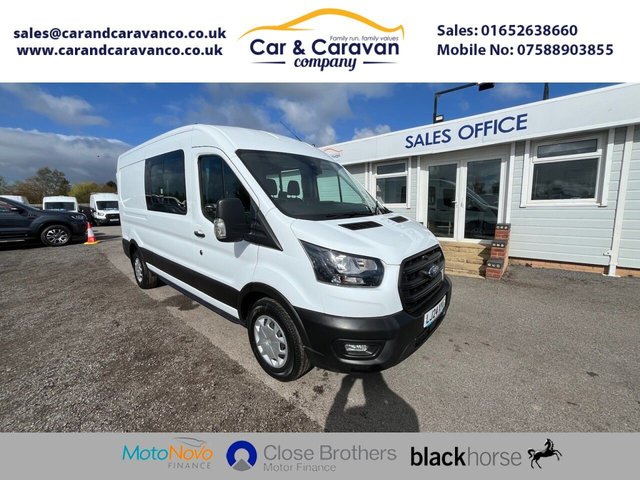 View our Ford Transit 2.0 350 EcoBlue Trend Crew Van Double Cab 5dr Diesel Manual L3 H2 Euro 6 (s/s) (130 ps)